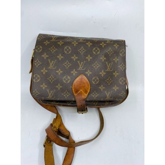 LOUIS VUITTON Brown Vintage Monogram Crossbody Bag - Picture 2 of 14